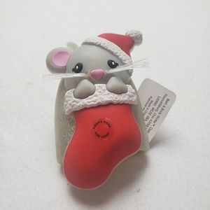 Bath and body  pocketbac holder christmas mouse